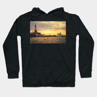 Beautiful Venetian Buildings at Sunset Hoodie